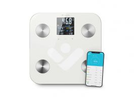 Truelife TLCSMFSW6BTBA FitScale W6 BT okosmérleg színes kijelzővel, fekete (8595720000000)